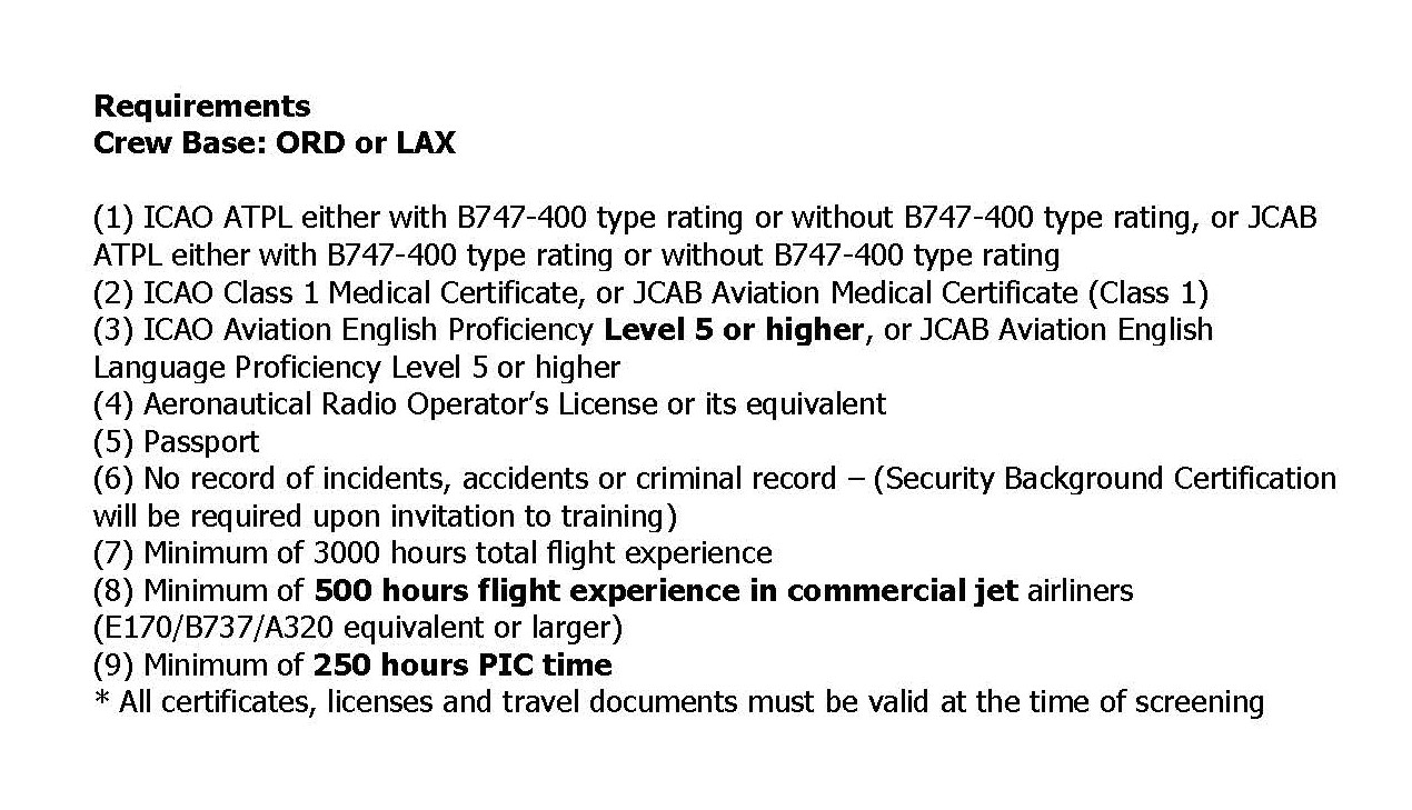 Requirements